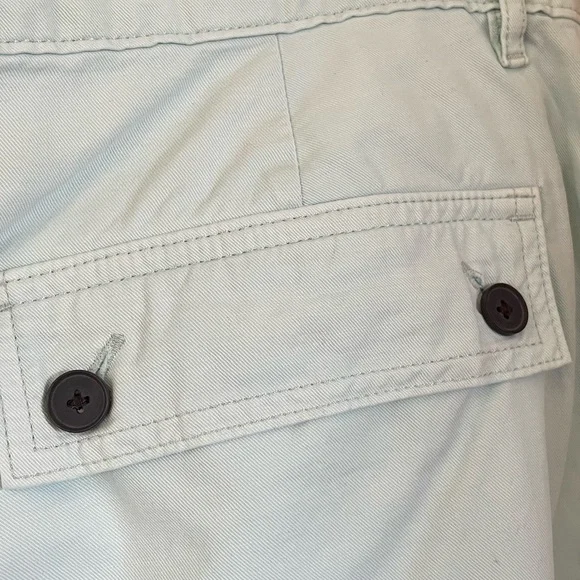 EVERLANE ORGANIC COTTON WIDE LEG ICE BLUE PANTS SZ 14 - Picture 6 of 9